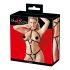 Bad Kitty - Strass Riem Body - Zwart (S-L)