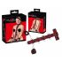 Bad Kitty - Aziatische nek-en arm koppel set (rood-zwart)