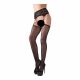 Cottelli - Decoratieve netpanty (zwart)