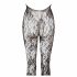 NO:XQSE - Kanten jumpsuit met parelversiering