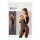 NO:XQSE - Florale catsuit - zwart (S-L)