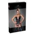 Noir - kanten bustier met jarretels (zwart) - M