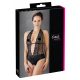 Cottelli - Kant met halter body (zwart)