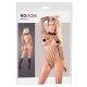 NO:XQSE - lange mouw, mesh bodysuit - zwart (S-L)