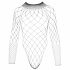 NO:XQSE - lange mouw, mesh bodysuit - zwart (S-L)