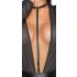 Zwarte halter bodysuit - M