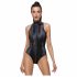 Cottelli Party - zwart slangenhuid body - M