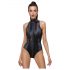 Cottelli Party - zwart slangenhuid body - L