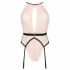 Obsessive Lilines - jarretelbody (roze) - L/XL