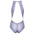 Kissable - halsband, kant body (paars)