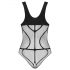 Obsessive B336 - doorzichtige open mesh body (zwart) - S-L