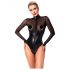 Noir - body brillant et translucide (noir) - XL