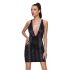 Cottelli Party - jurk met slangenprint (zwart) - M