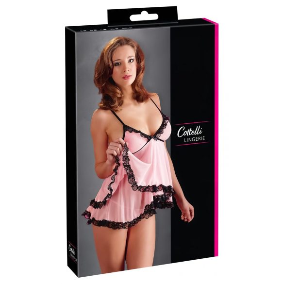 Cottelli - Zoete, Ruches Verleiding - Babydoll - M