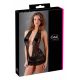 Cottelli - Halter kanten mini (zwart) - XL