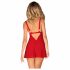 Obsessive Elianes - kanten babydoll set (rood)