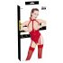 Black Level - open, halter body (rood)