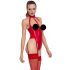 Black Level - open, halter body (rood)