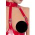 Black Level - open, halter body (rood)