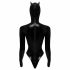 Zwarte Fluweel - Batwoman body met lange mouwen (zwart) - M