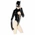 Zwarte Fluweel - Batwoman body met lange mouwen (zwart) - M