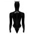 Zwarte Fluweel - lange mouwen Batwoman body (zwart) - XL