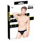 Black Level - Classic Men's Patent Thong (Black) 