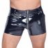 Black Level - heren short met zijzakken (zwart) - M