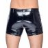 Black Level - heren short met zijzakken (zwart) - L