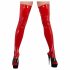 LATEX - damespanty (rood) - S/M