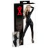 LATEX - lange mouw dames overall (zwart) - XL