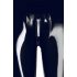 LATEX - rits-leggings (zwart) - S