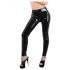 LATEX - rits-leggings (zwart) - XL