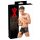 LATEX - boxer met penishoes (zwart)