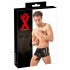 LATEX - boxer met penishoes (zwart) - L/XL