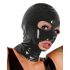 LATEX - zuigmasker (zwart)