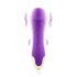 Mrow Echte Minnaar - oplaadbare, waterdichte realistische vibrator (purper)