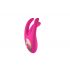 Mrow - Battery-Powered, 3-Pronged Clitoral Vibrator (Pink) 