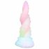 OgazR Kraken - gekrulde octopusarm dildo - 18 cm (regenboog)