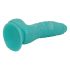 OgazR zee serpent - zuignap ribbel dildo - 17 cm (blauw-wit)