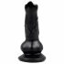 Animalorny - hondenpenisdildo - 12cm (zwart)