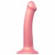 Strap-on-me Metallic Shine M - Huidvriendelijke dildo (metallic roze)