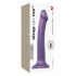 Strap-on-me Metallic Shine M - huidvriendelijke dildo (metalen paars)