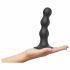 Strap-on-me Ballen M - balzachtige, basis dildo (zwart)