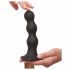 Strap-on-me Ballen M - balzachtige, basis dildo (zwart)