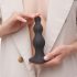 Strap-on-me Kralen S - zwart dildo met basis