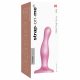 Strap-on-me Curvy S - Golvende Dildo met Voet (Roze)