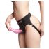 Strap-on-me Curvy M - golvend, staande dildo (roze)