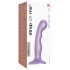 Strap-on-me P&G S - gebogen, staande dildo (paars)