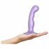 Strap-on-me P&G S - gebogen, staande dildo (paars)